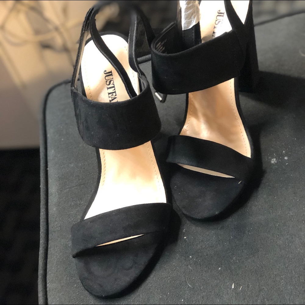 Black heels